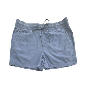 Light Blue Women's Drawstring Casual Shorts